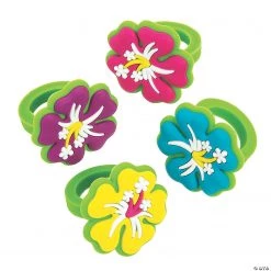 Hibiscus Rings - 12 Pc.