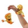 Hugging Stuffed Lion Slap Bracelets - 12 Pc.
