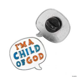 I’m a Child of God Enamel Pins - 12 Pc.