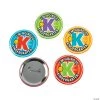I’m Going To Kindergarten Buttons - 24 Pc.