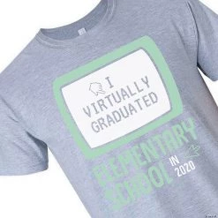 I Virtually Graduated Elementary School Youth T-Shirt