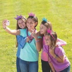 Iridescent Tiara Headbands - 12 Pc. -Apparel & Accessories Sales iridescent tiara headbands 12 pc 13903313 a02