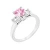 J Goodin Mini Pink Ice Triplet Ring Size 7