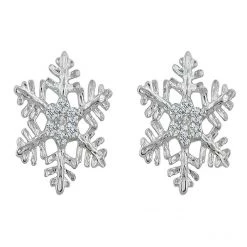 J Goodin Snowflake Stud Earrings