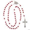 January Birthstone Rosary