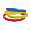 Jesus Loves Me Thin Band Rubber Bracelets - 24 Pc.
