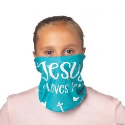 Jesus Loves Me Tube Bandanas - 12 Pc.
