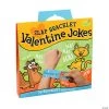 Joke Slap Bracelets with Valentine's Day Card for 28