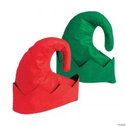 Jolly Elf Hats - 12 Pc.