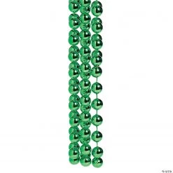 Jumbo Green Spirit Bead Necklace