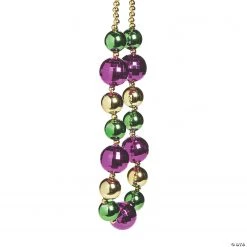 Jumbo Mardi Gras Bead Necklace