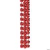 Jumbo Red Spirit Bead Necklace