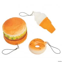 Junk Food Slow-Rising Squishies - 12 Pc.