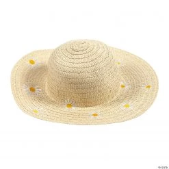 Kid’s Spring Flower Sun Hats - 6 Pc.