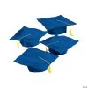 Kids' Felt Elementary School Graduation Mortarboard Hats - 12 Pc.