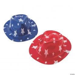 Kid's Patriotic Fedora Hats - 12 Pc.