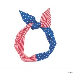 Kid's Patriotic Wired Headbands - 6 Pc.