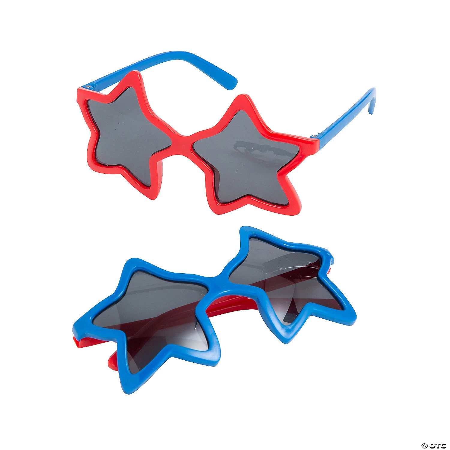 Kids’ Star-Shaped Patriotic Sunglasses - 12 Pc. 1 Kids’ Star-Shaped Patriotic Sunglasses - 12 Pc.