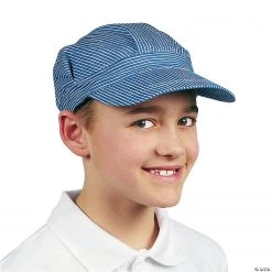 Kids’ Train Conductor Hats - 12 Pc. -Apparel & Accessories Sales kids train conductor hats 12 pc 15 140e a02