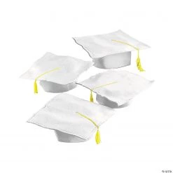 Kids' Felt Elementary School Graduation Mortarboard Hats - 12 Pc.