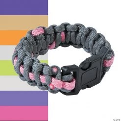 Large Awareness Ribbon Paracord Bracelets