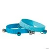Let It Snow Jingle Bell Rubber Bracelets - 12 Pc.