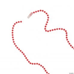 Light-Up Jesus Loves Me Heart Beaded Necklaces - 12 Pc. -Apparel & Accessories Sales light up jesus loves me heart beaded necklaces 12 pc 13784289 a02