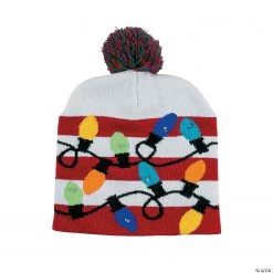 Light-Up Stocking Caps -Apparel & Accessories Sales light up stocking caps13908182 a02
