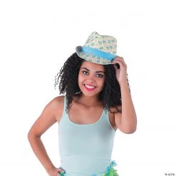 Luau Fedoras with Palm Trees - 6 Pc. 3 Luau Fedoras with Palm Trees - 6 Pc. -Apparel & Accessories Sales luau fedoras with palm trees 6 pc 13836136 a01