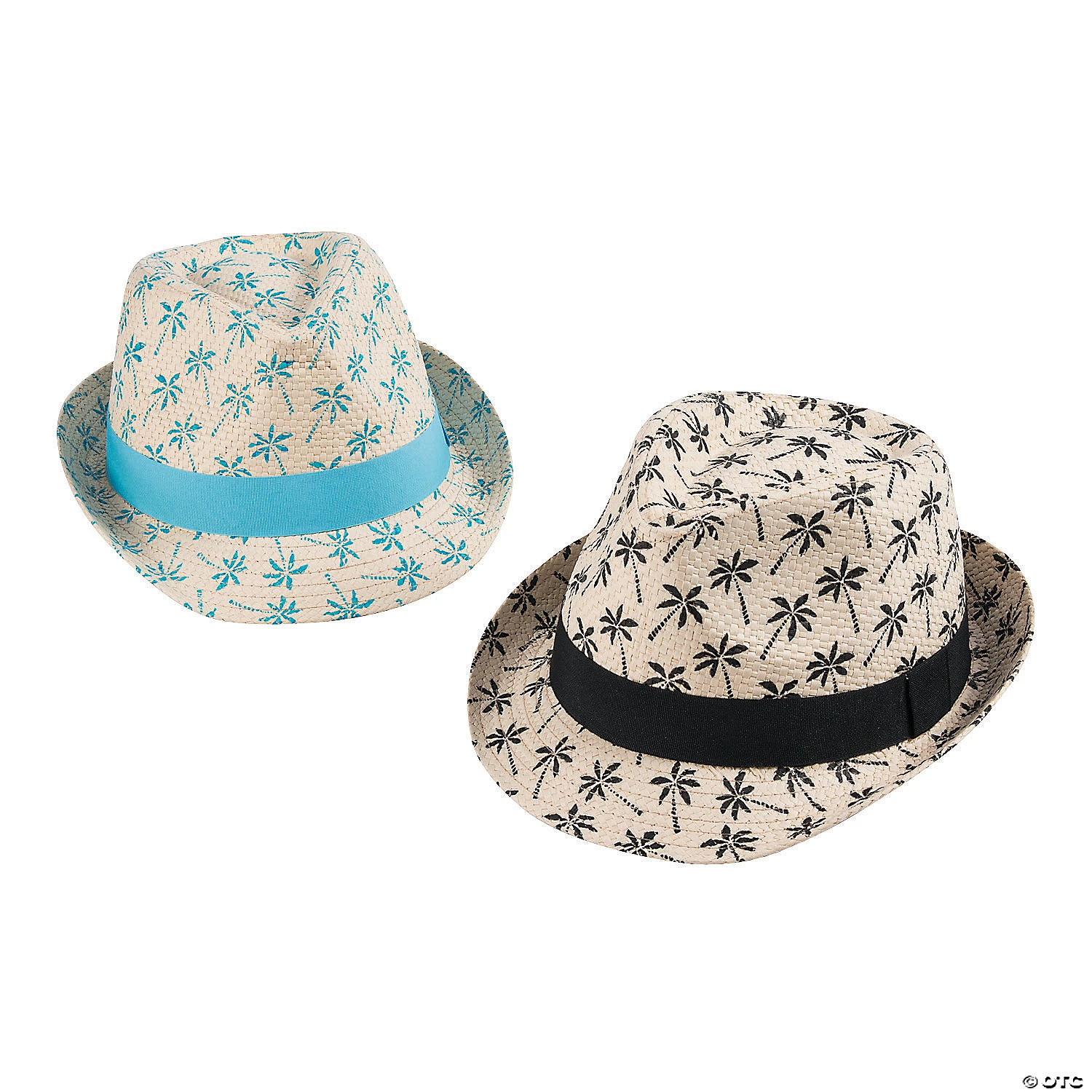 Luau Fedoras with Palm Trees - 6 Pc. 1 Luau Fedoras with Palm Trees - 6 Pc.
