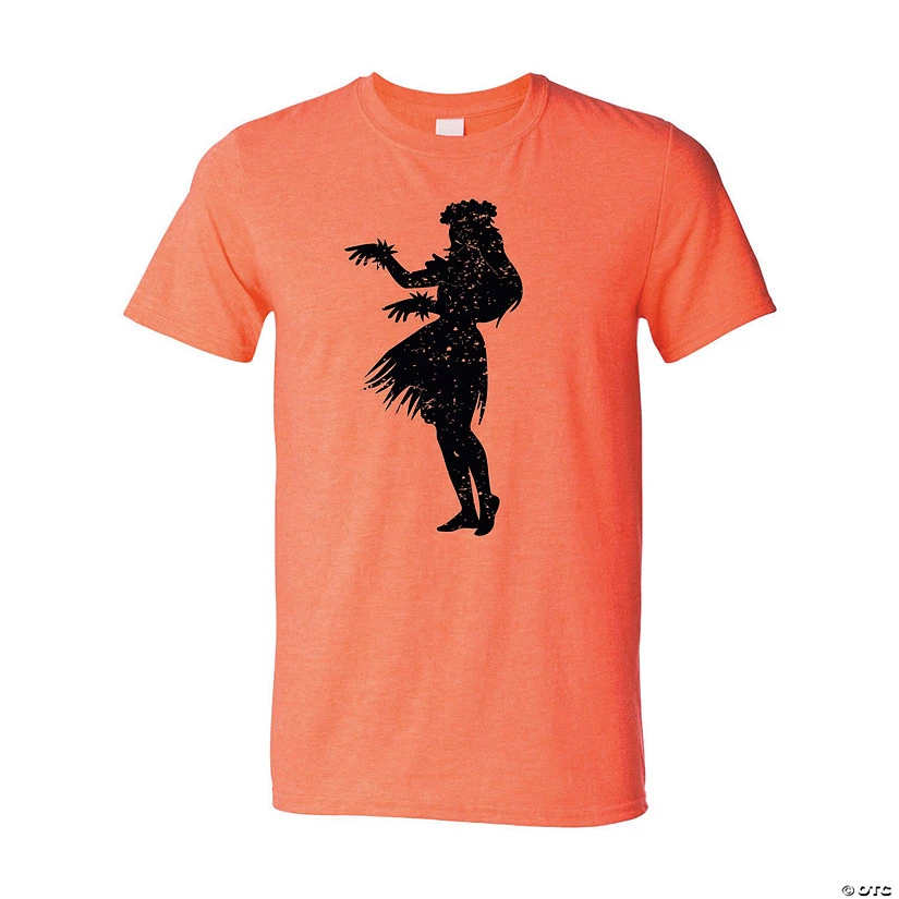 Luau Silhouette Adult’s T-Shirt 1 Luau Silhouette Adult’s T-Shirt