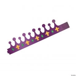 Mardi Gras Crowns - 12 Pc. 5 Mardi Gras Crowns - 12 Pc. -Apparel & Accessories Sales mardi gras crowns 12 pc 14097567 a02