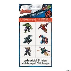 Marvel Comics The Avengers™ Temporary Tattoos - 4 Pc.