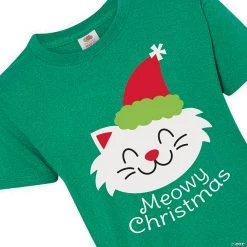 Meowy Christmas Youth T-Shirt