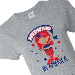 Mermaid in America Youth T-Shirt