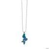 Mermaid Sparkle Silhouette Necklaces - 12 Pc.