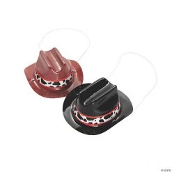 Mini Cowboy Hats - 12 Pc.