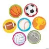 Mini Sports Icons Buttons - 48 Pc.
