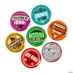 Mini Treasure Hunt VBS Buttons - 48 Pc.