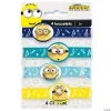 Minions™ Rubber Bracelets - 4 Pc.