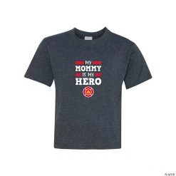 My Mommy Is My Hero Firefighter Youth T-Shirt
