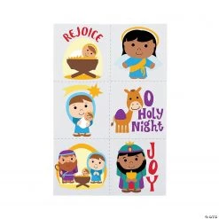 Nativity Temporary Tattoos