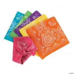 Neon Bandanas - 12 Pc.