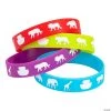 Noah's Ark Rubber Bracelets - 24 Pc.