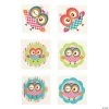 Owl Party Temporary Tattoos - 72 Pc.
