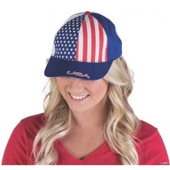 Patriotic Baseball Caps - 12 Pc. -Apparel & Accessories Sales patriotic baseball caps 12 pc 35 583 a02