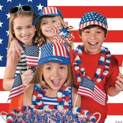 Patriotic Baseball Caps - 12 Pc. -Apparel & Accessories Sales patriotic baseball caps 12 pc 35 583 a03