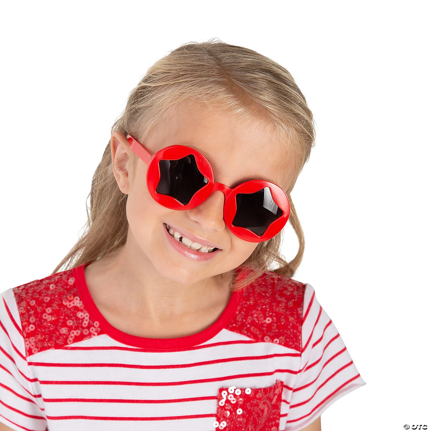 Patriotic Kids' Star Sunglasses - 12 Pc. 2 Patriotic Kids' Star Sunglasses - 12 Pc. - Image 2