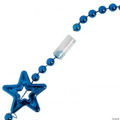 Patriotic Metallic Chunky Star Bead Necklaces - 24 Pc. -Apparel & Accessories Sales patriotic metallic chunky star bead necklaces 24 pc 14106005 a02