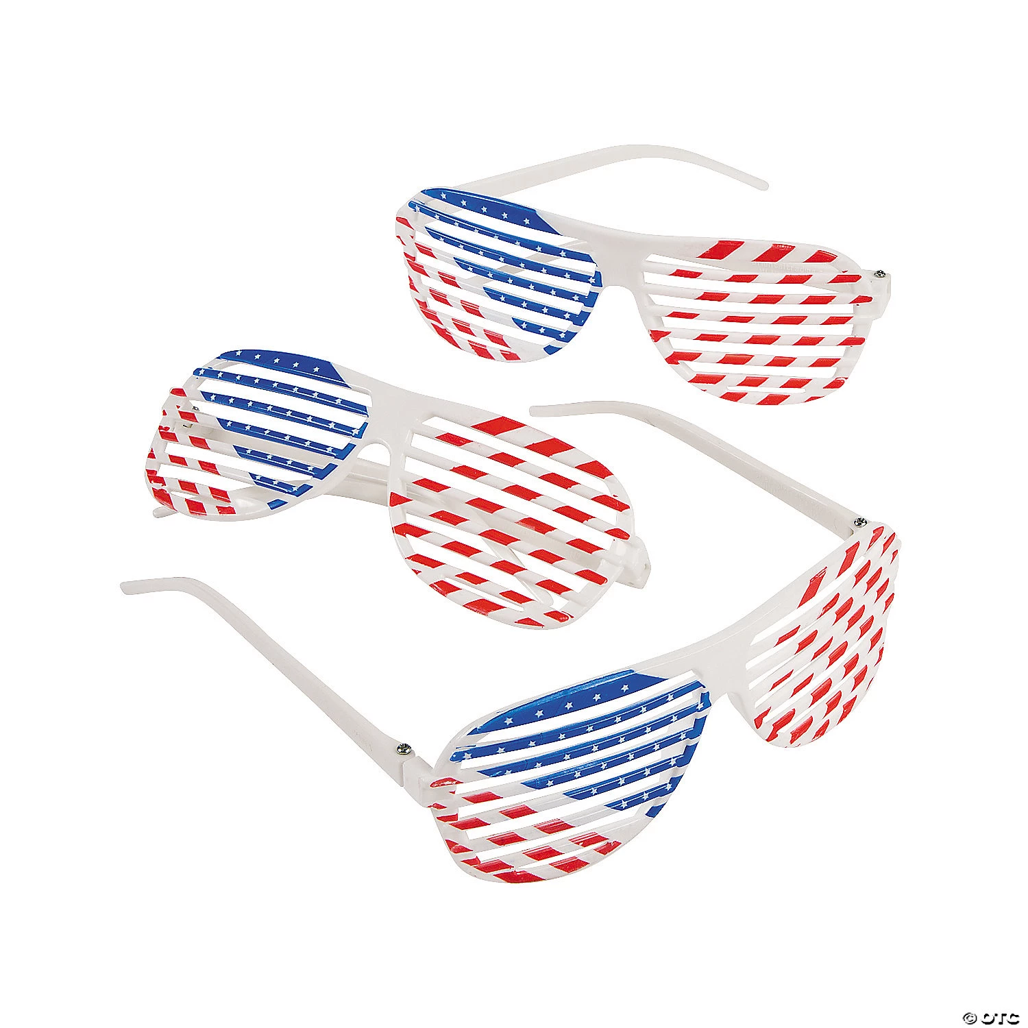Patriotic Shutter Glasses - 12 Pc. 1 Patriotic Shutter Glasses - 12 Pc.